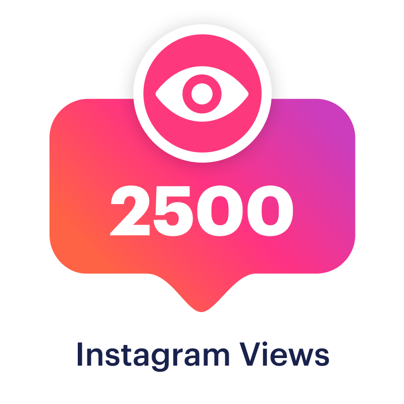 Buy 2500 Instagram Views