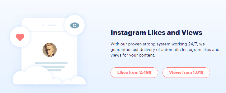 Instagram likes and views on Viralgrowing
