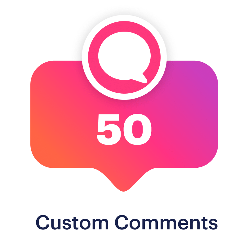 Buy 50 Instagram Custom Comments